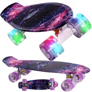 Stator Deskorolka Fiszka Led Świecące Koła Led Rgb Deska Z512 Stator Deskorolka Fiszka Led Świecące Koła Led Rgb Deska Z512