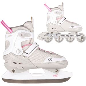 NILS Extreme - NH18188A - sivo-ružové - M(34-38) - Inline skates NILS Extreme - NH18188A - sivo-ružové - M(34-38) - Inline skates