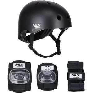 MR290+H230 KASK Z OCHRANIACZAMI ZESTAW CZARNY ROZM. S NILS EXTREME MR290+H230 KASK Z OCHRANIACZAMI ZESTAW CZARNY ROZM. S NILS EXTREME