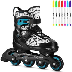 Inny producent NH10907 4w1 ŁYŻWOROLKI Z WYM. PŁOZĄ HOKEJOWĄ TINTY ZIELONE ROZM. M(35-38) NILS EXTREME Inny producent NH10907 4w1 ŁYŻWOROLKI Z WYM. PŁOZĄ HOKEJOWĄ TINTY ZIELONE ROZM. M(35-38) NILS EXTREME