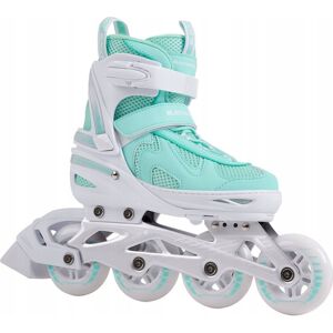 Rolki Damskie Regulowane Łyżworolki dla kobiet i dzieci r. 38-41 Blackwheels miętowe Rolki Damskie Regulowane Łyżworolki dla kobiet i dzieci r. 38-41 Blackwheels miętowe