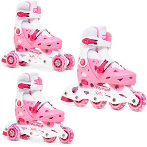 Rolki Wrotki 3w1 Regulowane RAVEN Balloon Pink Rolki Wrotki 3w1 Regulowane RAVEN Balloon Pink
