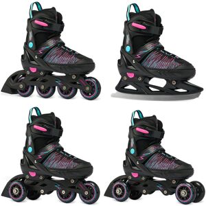 Rolki Wrotki Łyżwy 4w1 RAVEN Allure 35-39 Rolki Wrotki Łyżwy 4w1 RAVEN Allure 35-39