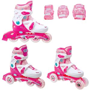 Rolko-Wrotki 3w1 Croxer Missy 31-34 / Ochraniacze Fibre S Rolko-Wrotki 3w1 Croxer Missy 31-34 / Ochraniacze Fibre S