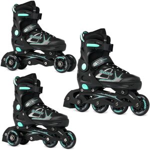 Rolko-Wrotki 3w1 Raven Spirit Black/Mint 37-40 Rolko-Wrotki 3w1 Raven Spirit Black/Mint 37-40