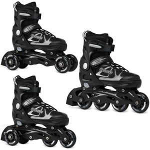 Rolko-Wrotki 3W1 Raven Spirit Black/White 40-43 Rolko-Wrotki 3W1 Raven Spirit Black/White 40-43