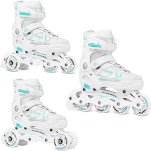 Rolko-wrotki 3w1 Raven Spirit White/Mint 37-40 Rolko-wrotki 3w1 Raven Spirit White/Mint 37-40