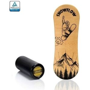 TRICKBOARD Deska do balansowania CLASSIC SNOWFLOW (Deska + Czarny wałek) - TÜV TRICKBOARD Deska do balansowania CLASSIC SNOWFLOW (Deska + Czarny wałek) - TÜV