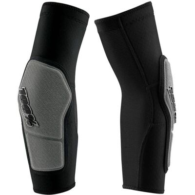 100%, Ochraniacze na łokcie, Ridecamp Elbow Guard, czarno-szary, rozmiar L 100%, Ochraniacze na łokcie, Ridecamp Elbow Guard, czarno-szary, rozmiar L