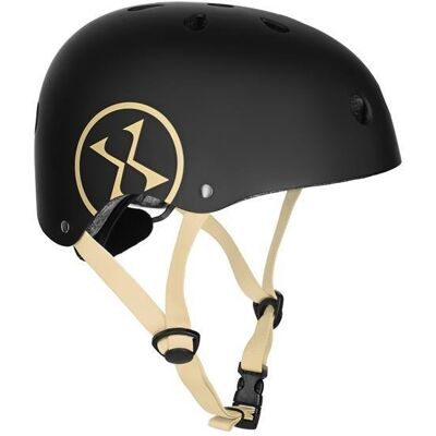 NILS EXTREME Bezpieczny Kask Czarno Beżowy Dla Dziecka Rozmiar M 55-58 CM ABS - EPS NILS EXTREME Bezpieczny Kask Czarno Beżowy Dla Dziecka Rozmiar M 55-58 CM ABS - EPS