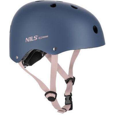 NILS EXTREME Bezpieczny Szary Kask Dla Dziecka Rozmiar XS (48-52) CM ABS - EPS NILS EXTREME Bezpieczny Szary Kask Dla Dziecka Rozmiar XS (48-52) CM ABS - EPS
