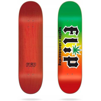 Blat Deck Flip Legalize Rasta 8.25 Blat Deck Flip Legalize Rasta 8.25