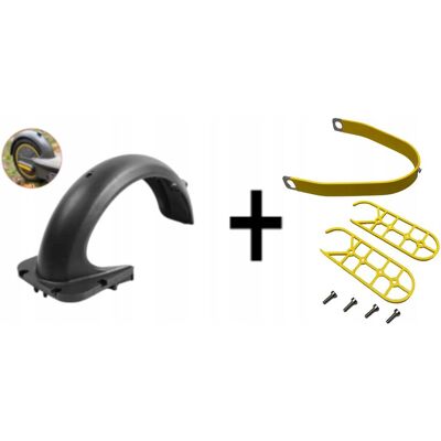 Inny producent Błotnik + wspornik do hulajnogi Ninebot Max G30 (żółty) Inny producent Błotnik + wspornik do hulajnogi Ninebot Max G30 (żółty)