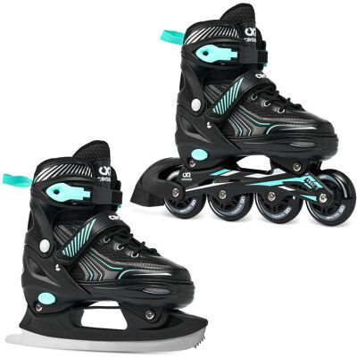 Croxer - Optima - Czarny/Miętowy - 35-38 - Inline Skates Croxer - Optima - Czarny/Miętowy - 35-38 - Inline Skates