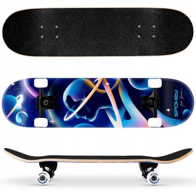 Inny producent Deskorolka deska klasyczna drewniana skateboard młodzieżowa Spokey ASTRO Inny producent Deskorolka deska klasyczna drewniana skateboard młodzieżowa Spokey ASTRO
