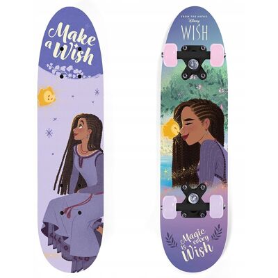 Disney Deskorolka Drewniana Dla Dzieci Dziewczynki Deska 61Cm Do 50Kg Wish Disney Deskorolka Drewniana Dla Dzieci Dziewczynki Deska 61Cm Do 50Kg Wish