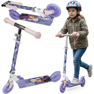 sarcia.eu DISNEY Kraina Lodu Hulajnoga dwukołowa z hamulcem do 50kg, składana, regulowana dla dzieci 6+ sarcia.eu DISNEY Kraina Lodu Hulajnoga dwukołowa z hamulcem do 50kg, składana, regulowana dla dzieci 6+
