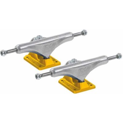 Enuff Skateboards Decade Pro Satin Trucks - Natural/złoty - Rozmiar: 139mm - Truck do skateboardu Enuff Skateboards Decade Pro Satin Trucks - Natural/złoty - Rozmiar: 139mm - Truck do skateboardu