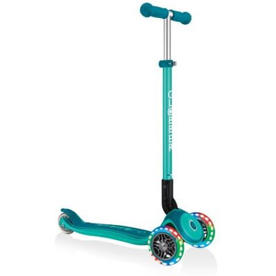 Globber - Primo Foldable Plus Lights Jr 439-107 - Hulajnoga Globber - Primo Foldable Plus Lights Jr 439-107 - Hulajnoga