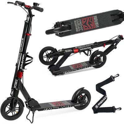 Hulajnoga DUŻA RAVEN Dravon 200mm DUŻE POMPOWANE KOŁA hamulec tarczowy Hulajnoga DUŻA RAVEN Dravon 200mm DUŻE POMPOWANE KOŁA hamulec tarczowy