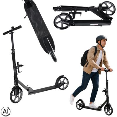 ikonka Hulajnoga Miejska Składana TRIKE FIX Koła 200MM Szara Regulacja Wysokości + Pasek +Uchwyt na bidon ikonka Hulajnoga Miejska Składana TRIKE FIX Koła 200MM Szara Regulacja Wysokości + Pasek +Uchwyt na bidon