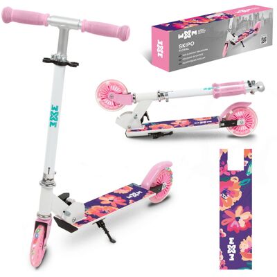 KIDWELL Hulajnoga składana 120mm SKIPO Floral KIDWELL Hulajnoga składana 120mm SKIPO Floral