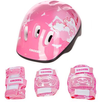 Kask Croxer Dream Pink XS + Ochraniacze Fibre Pink XS Kask Croxer Dream Pink XS + Ochraniacze Fibre Pink XS