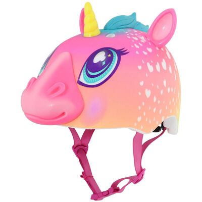 inna (Inny) Kask juniorski C-PREME SUPER RAINBOW CORN Pink 48-52 cm inna (Inny) Kask juniorski C-PREME SUPER RAINBOW CORN Pink 48-52 cm