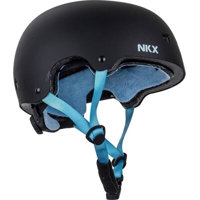 Inny producent Kask Na Deskorolkę Hulajnogę NKX Brain Saver Czarno-Niebieski Nowy S Inny producent Kask Na Deskorolkę Hulajnogę NKX Brain Saver Czarno-Niebieski Nowy S