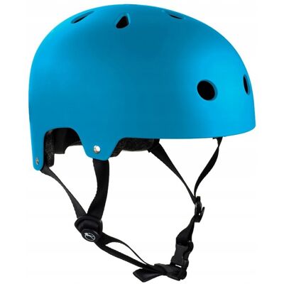 Kask na Deskorolkę Hulajnogę Rolki SFR Essentials Helmet Niebieski Mat XXS/ Kask na Deskorolkę Hulajnogę Rolki SFR Essentials Helmet Niebieski Mat XXS/