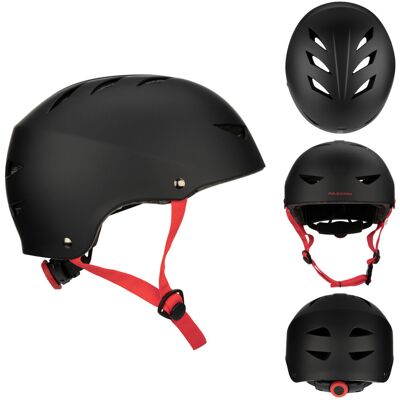 Kask Ochronny Na Hulajnogę Deskorolkę Nijdam Dark Fyre Kask Ochronny Na Hulajnogę Deskorolkę Nijdam Dark Fyre