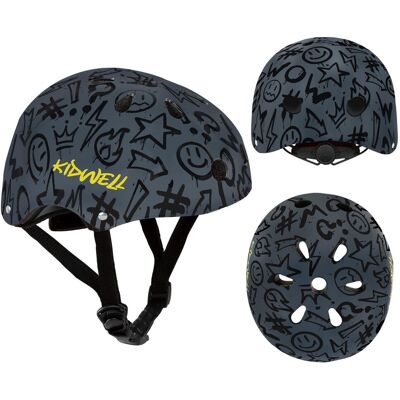 Derform Kask ochronny ORIX Graffiti r. S na rower na hulajnogę , rolki Derform Kask ochronny ORIX Graffiti r. S na rower na hulajnogę , rolki