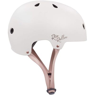 Kask Rio Roller Rose skateboard XXS/XS 49-52 cm kremowy Kask Rio Roller Rose skateboard XXS/XS 49-52 cm kremowy