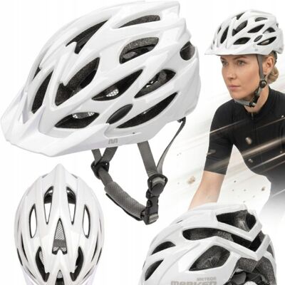 KASK ROWEROWY METEOR MARVEN L 58-61CM BIAŁY LEKKI 23OTW KASK ROWEROWY METEOR MARVEN L 58-61CM BIAŁY LEKKI 23OTW