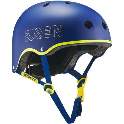 Kask Rowerowy RAVEN Essto Navy/Lime L (58-60cm) Kask Rowerowy RAVEN Essto Navy/Lime L (58-60cm)