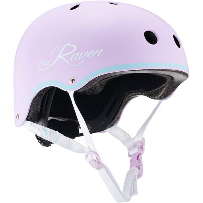 Kask Skateboardowy RAVEN Essto Violet/Mint S (52-55) Kask Skateboardowy RAVEN Essto Violet/Mint S (52-55)