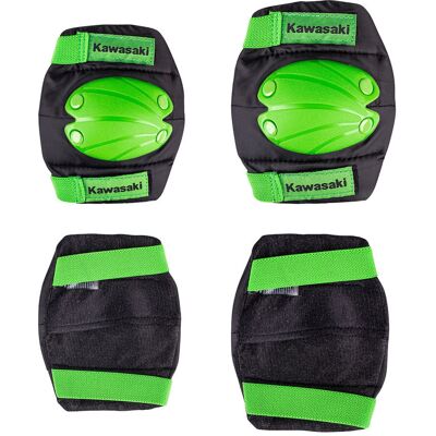 Kawasaki, Zestaw ochraniaczy, Kawasaki Purotek, 4-częściowy, rozmiar L Kawasaki, Zestaw ochraniaczy, Kawasaki Purotek, 4-częściowy, rozmiar L
