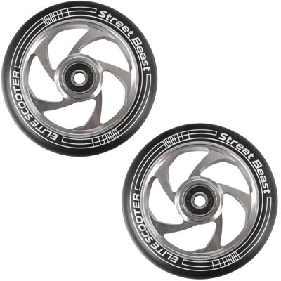 inSPORTline Koła Zapasowe Do Hulajnogi Freestyle 110 Mm, Czarno-Srebrne 2 Szt. inSPORTline Koła Zapasowe Do Hulajnogi Freestyle 110 Mm, Czarno-Srebrne 2 Szt.