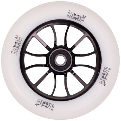Kółka do hulajnogi LMT S Wheel 110 mm łożyskami ABEC 9, Czarno-biały Kółka do hulajnogi LMT S Wheel 110 mm łożyskami ABEC 9, Czarno-biały