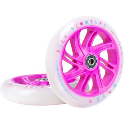 Kółka do hulajnogi RAVEN Elena 145mm LED 2szt Kółka do hulajnogi RAVEN Elena 145mm LED 2szt