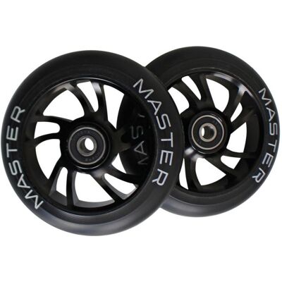 Kółka Do Hulajnogi Z Łożyskami Stunt Master 110 Mm Black Kółka Do Hulajnogi Z Łożyskami Stunt Master 110 Mm Black