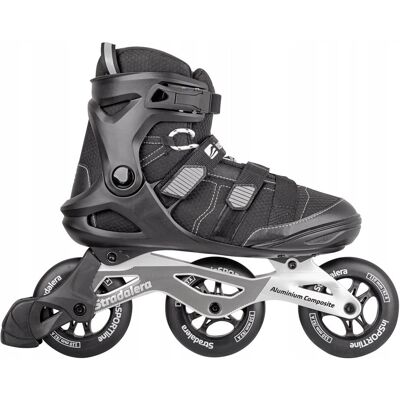 Łyżworolki Fitness 3 Kółka Premium Abec-7 Carbon Insportline Stradalera 44 Łyżworolki Fitness 3 Kółka Premium Abec-7 Carbon Insportline Stradalera 44