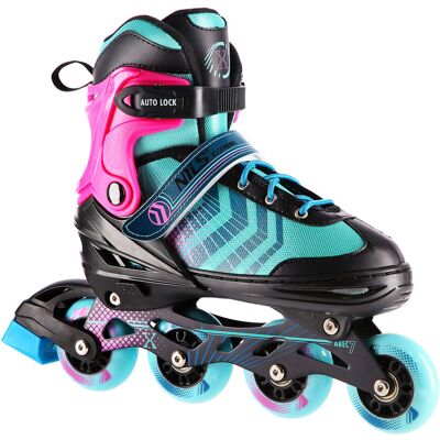 NILS Extreme - NH18192A - Czarny-Fioletowy - Inline Skates NILS Extreme - NH18192A - Czarny-Fioletowy - Inline Skates