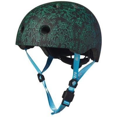 Micro - Kask dziecięcy M (52-56 cm) - mandala, zielony/niebieski Micro - Kask dziecięcy M (52-56 cm) - mandala, zielony/niebieski