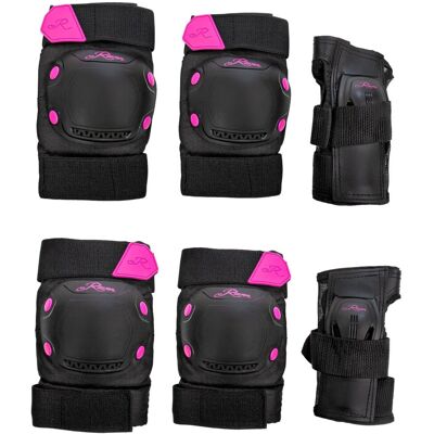 Ochraniacze Raven Dexard Black/Pink S Ochraniacze Raven Dexard Black/Pink S