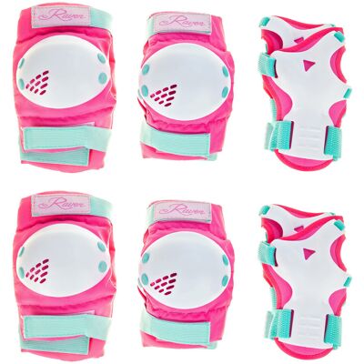 Ochraniacze RAVEN Verba Mint/Pink XS Ochraniacze RAVEN Verba Mint/Pink XS