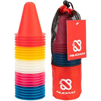Pachołki Treningowe Slalomowe Mini Nijdam X25 Pachołki Treningowe Slalomowe Mini Nijdam X25