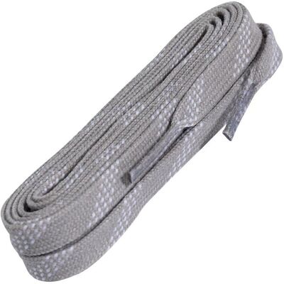 Powerslide, Waxed Laces, Szaro/białe, 200cm Powerslide, Waxed Laces, Szaro/białe, 200cm
