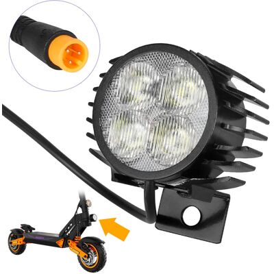 Inoparts Przednia Lampa Światło LED Higo 3 Pin z Klaksonem do Kamikaze K1 / K1 Plus / K1 Max Inoparts Przednia Lampa Światło LED Higo 3 Pin z Klaksonem do Kamikaze K1 / K1 Plus / K1 Max