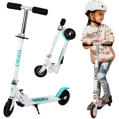 Qkids Flo Hulajnoga SCOOTER dwukołowa dla dzieci do 50kg Qkids Flo Hulajnoga SCOOTER dwukołowa dla dzieci do 50kg